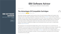 Desktop Screenshot of ibmsoftwareadvisor.com