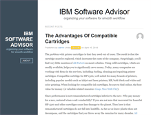 Tablet Screenshot of ibmsoftwareadvisor.com